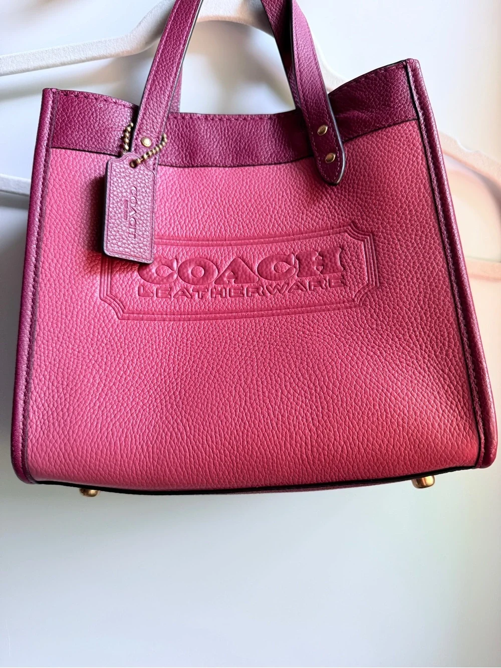 Coach field tote